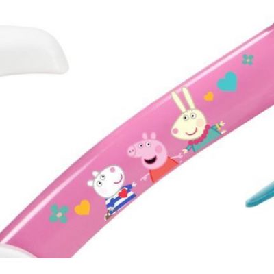 4. Rower dziecięcy 12" Świnka Peppa różowa 1195 Pink