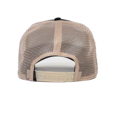 5. Czapka z daszkiem Goorin Bros. The Cock Black Trucker - 101-0378-BLK