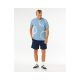 3. Koszulka męska RIP CURL Pacific Rinse Fin Tee niebieska