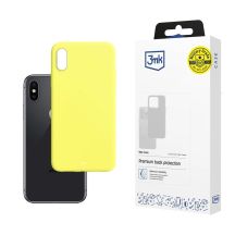 Etui 3mk Matt Case na iPhone X / XS - żółte