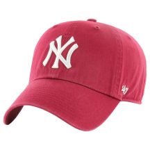 47 Brand New York Yankees Clean Up Cap B-RGW17GWSNL-DR Bordowe One size