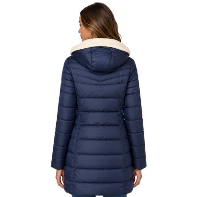 3. Parka damska Geographical Norway CARENNE NAVY DB LADY 0116 (WZ5512F/GN-NAVY)
