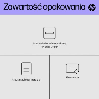 5. HP 4K USB-C Multiport Hub (EU)