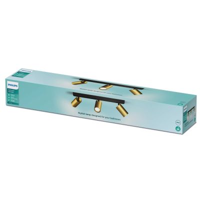 7. Philips Sufitowy/ścienny reflektor punktowy Idris 3 x