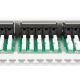 8. Digitus Panel krosowy (patch panel) ISDN 19" 50x RJ45 (8P4C), LSA poziom, kat.3, nieekranowany, 1U, szary