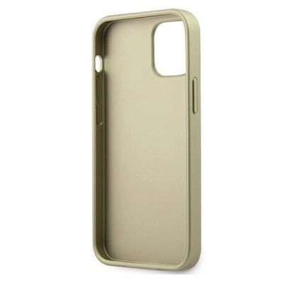 8. Etui Guess Iridescent na iPhone 12 mini - złote