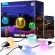 Oświetlenie LED Govee H7025 RGBICW Outdoor String Lights, Zewnętrzne, 14.63m, 2.4GHz Wi-Fi + Bluetooth