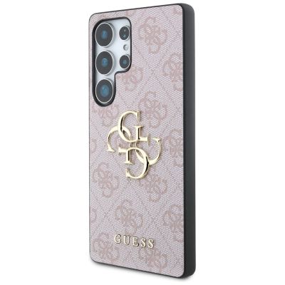 2. Etui Guess Big 4G Logo Classic Logo do Samsung Galaxy S25 Ultra różowy