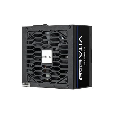 3. Chieftec Vita BPX-650-C moduł zasilaczy 650 W 20+4 pin ATX ATX Czarny