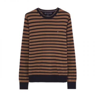 9. Sweter Tommy Hilfiger Fine Gauge Merino Tipped C Neck M MW0MW25410