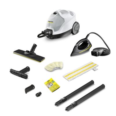 12. Odkurzacz parowy Kärcher SC 4 EasyFix Premium Żelazko biały