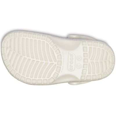 10. Klapki Crocs Classic Glitter Clog Jr 205441 159