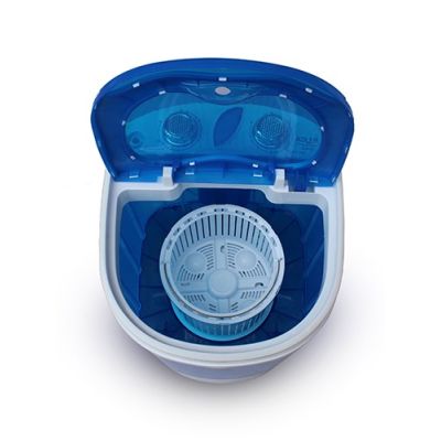 19. Pralka turystyczna Adler AD 8051 (1000 obr/min; 3 kg; 370 mm; kolor niebieski)