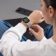 7. Bransoleta Tech-Protect Stainless na Apple Watch 44 / 45 / 46 / 49 mm - srebrno-złoty