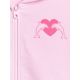 9. Bluza dresowa loose z kapturem dziewczęca 4F 4FJRSS26TSWSF2936-56S