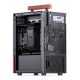 22. Obudowa Jonsbo T6, Mini-Tower, Mini-ITX, Tempered Glass, Holz - czarna