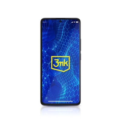 3. Szkło hartowane 3mk HardGlass Max Lite z czarną ramką na Xiaomi Redmi Note 13 Pro+