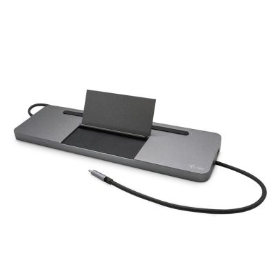 6. i-tec Metal C31FLATDOCKPDPRO stacja dokująca Przewodowa USB 3.2 Gen 1 (3.1 Gen 1) Type-C Szary