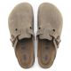 6. Birkenstock damskie chodaki BOSTON BS 1019484 TABACCO BROWN (szerokość wąska)