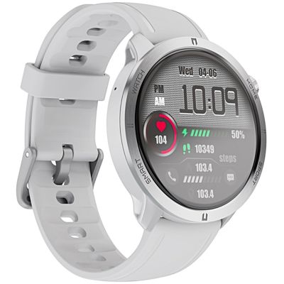 3. Smartwatch RUBICON RNCF14 Silver/White SMARUB252