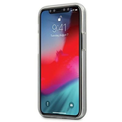 3. Etui Guess Metallic Collection na iPhone 12 mini - czarne