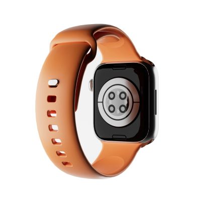 4. Pasek Puro Icon na Apple Watch 44/45/46/49mm - pomarańczowy