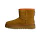 2. Buty damskie śniegowce UGG W Classic Mini Zipper Tape Logo Chestnut - 1144034-CHE