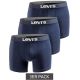 2. Levi's Boxers 3-Pack  bokserki majtki męskie granatowe bawełna