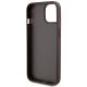 8. Etui Guess Crossbody 4G Metal Logo do iPhone 15 Plus - brązowe