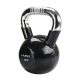 30. Kettlebell żeliwny uchwyt chrom radełkowany HMS KTC12 BLACK 