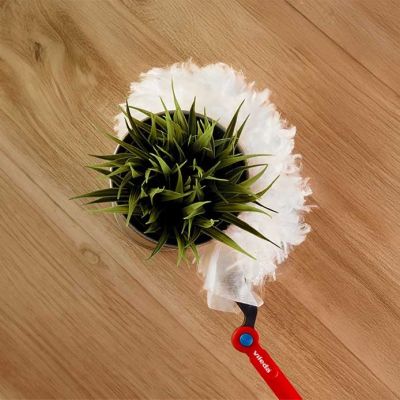 3. Miotełka do kurzu Vileda z długą rączką + 1 wkład Flex&Catch