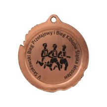 Medal grawerowany laserem- RMI