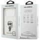8. Etui Karl Lagerfeld Silicone Karl Sketch & Logo MagSafe na iPhone 17 Pro - białe