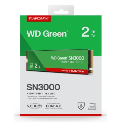 7. Dysk SSD WD Green SN3000 2TB M.2 NVMe WDS200T4G0E