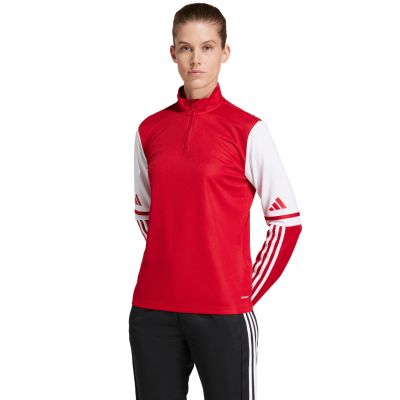 4. Bluza damska adidas Squadra 25 Training Top czerwona JD3018