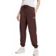 7. Spodnie damskie adidas Essentials Small Logo French Terry Cuffed brązowe JX3864