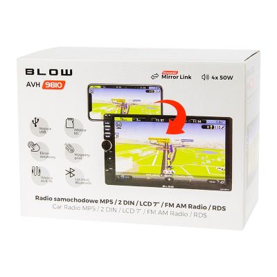5. BLOW RADIO AVH-9810 2DIN 7"