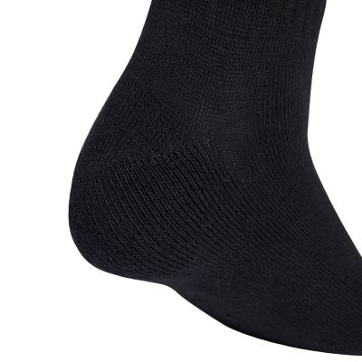 4. Skarpety adidas Cushioned Linear Crew 10 par czarne KF9092