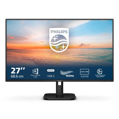 2. Philips 1000 series 27E1N1300A/00 monitor komputerowy 68,6 cm (27") 1920 x 1080 px Full HD LCD Czarny