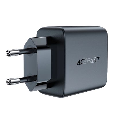 3. Szybka ładowarka sieciowa GaN 35W PD 2x USB C Acefast A49 - czarna