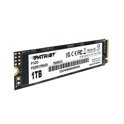 4. SSD Patriot Viper P320 M.2 PCI-Ex4 NVMe 512GB 3GB/s