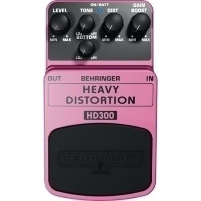 4. Behringer HD300 pedał z efektami Pedał ekspresji Czarny