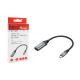 6. Equip 133492 adapter kablowy 0,15 m USB Type-C HDMI Czarny, Szary