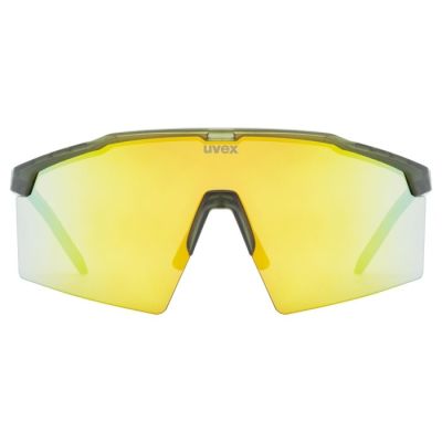 5. Uvex flowline Okulary do wielu sportów Chłopak, dziewczyna Półobwódkowe Zielony