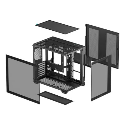 8. DeepCool CG530 Midi Tower Czarny