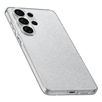 10. Etui Spigen Liquid Crystal Glitter na Samsung Galaxy S26 Ultra - brokatowo-przezroczyste
