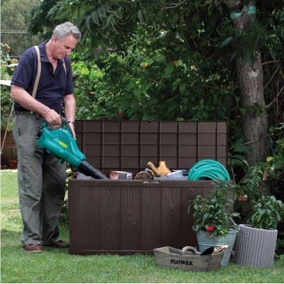 3. Skrzynia ogrodowa SHERWOOD STORAGE BOX 270 L  KETER