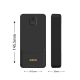 4. Powerbank Dudao K10Pro 2,4A 20000mAh 2 x USB-A - czarny