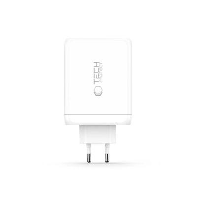 3. Ładowarka sieciowa Tech-Protect NC200W-GaN 4-Porty 200W - biała