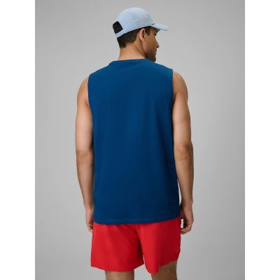 2. Koszulka bez rękawków męska 4F 4FWSS26TSLEM269-46S